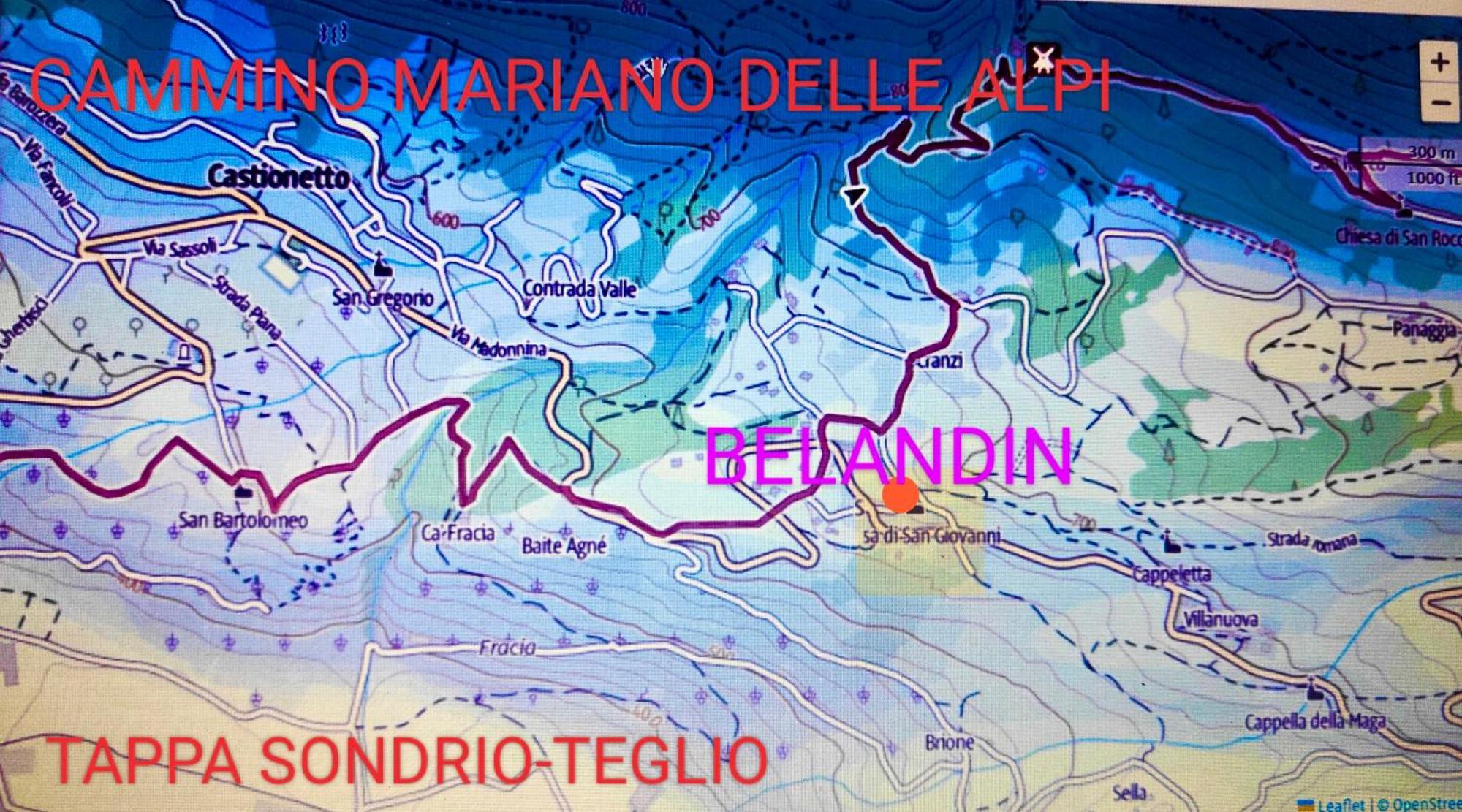 Belandin Ristorante Hotel Teglio Luaran gambar